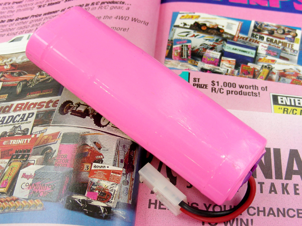 Vintage 1990 Trinity MAXZILLA 7.2V 1400mAh Sanyo SCR NiCD Battery