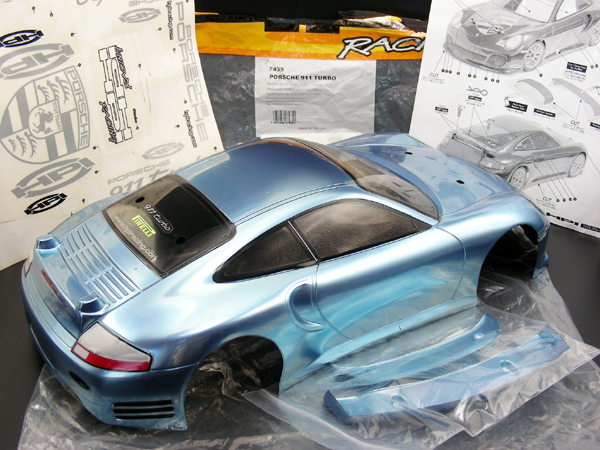HPI 1/10 7435 PORSCHE 911 TURBO Painted & Trimmed 200mm Body