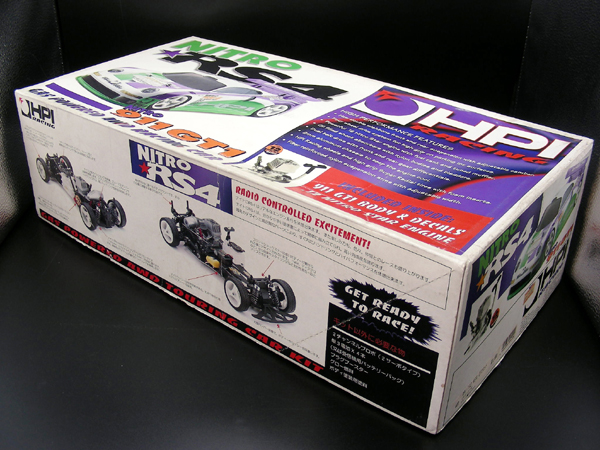Vintage 1997 HPI NITRO RS4 Porsche 911 GT1 JDM EMPTY KIT Retail
