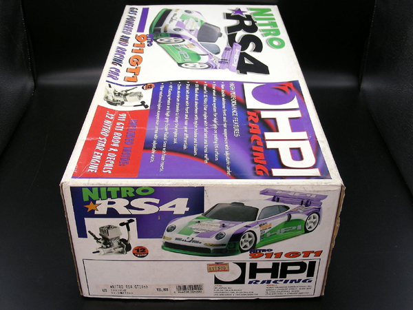 Vintage 1997 HPI NITRO RS4 Porsche 911 GT1 JDM EMPTY KIT Retail