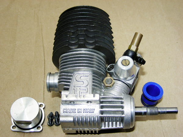 Vintage Novarossi NS12 TSR1 3-Port Turbo Nitro Engine HPI