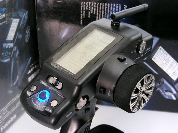 Futaba 4PLS 2.4GHz 4Ch T-FHSS Transmitter TX Radio w Backlight