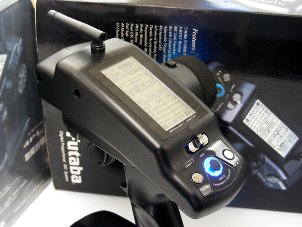 Futaba 4PLS 2.4GHz 4Ch T-FHSS Transmitter TX Radio w Backlight