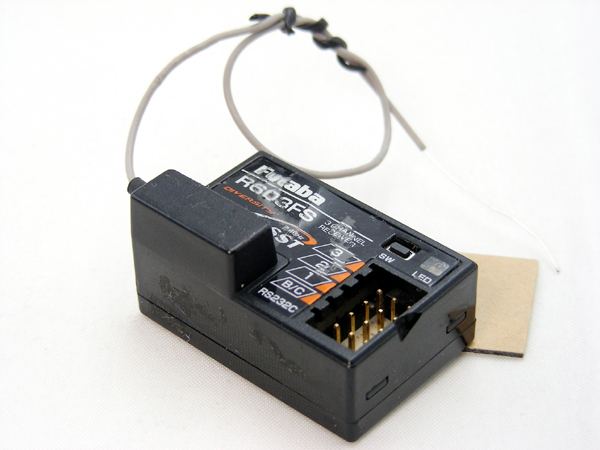 Vintage 2006 Futaba R603FS 2.4GHz 3CH FASST Receiver 3PM 3VCS 3PK