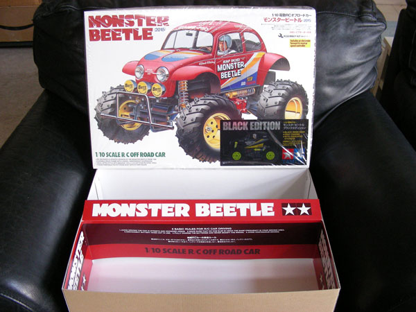 Limited Tamiya 47419 Monster Beetle BLACK EDITION MINT Condition