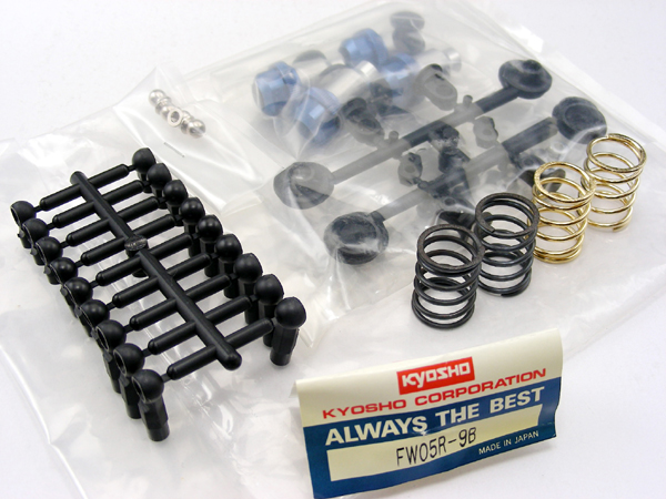 Vintage Kyosho PureTen GP FW05R V One R Front & Rear Threaded Oil