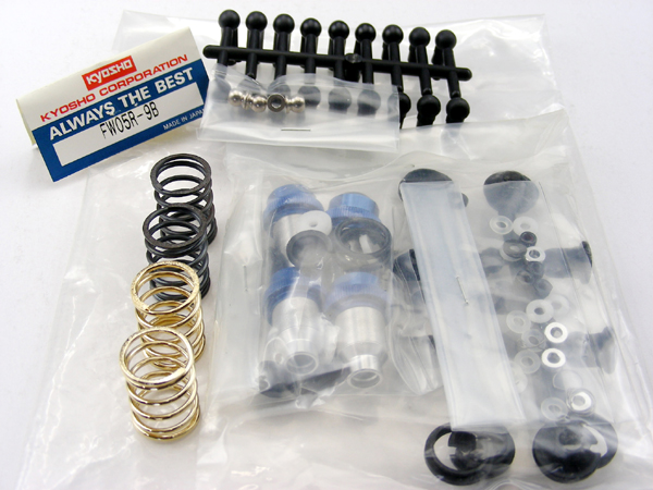 Vintage Kyosho PureTen GP FW05R V One R Front & Rear Threaded Oil