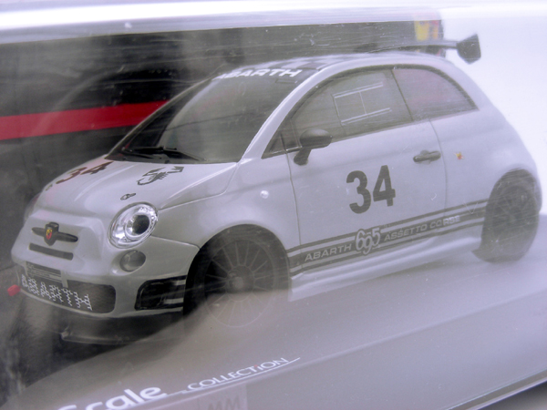 Vintage 2011 Kyosho MINI-Z MR03 Racer 1/27 Body Fiat ABARTH 695