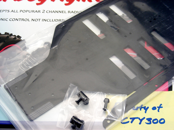 yoko Yokomo YZ10 YZ870c Super Dog Fighter Main Chassis & Support Brace