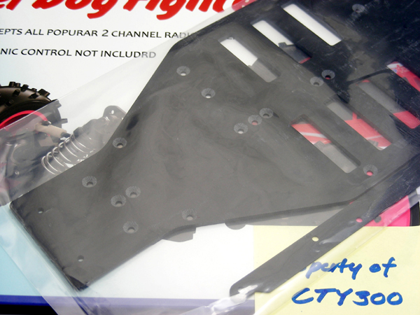 Yokomo YZ10 YZ870c Super Dog Fighter Main Chassis & Support Brace
