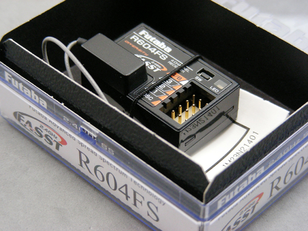 Vintage Futaba R604FS 2.4GHz 4CH FASST C2 Diversity Receiver 4PK